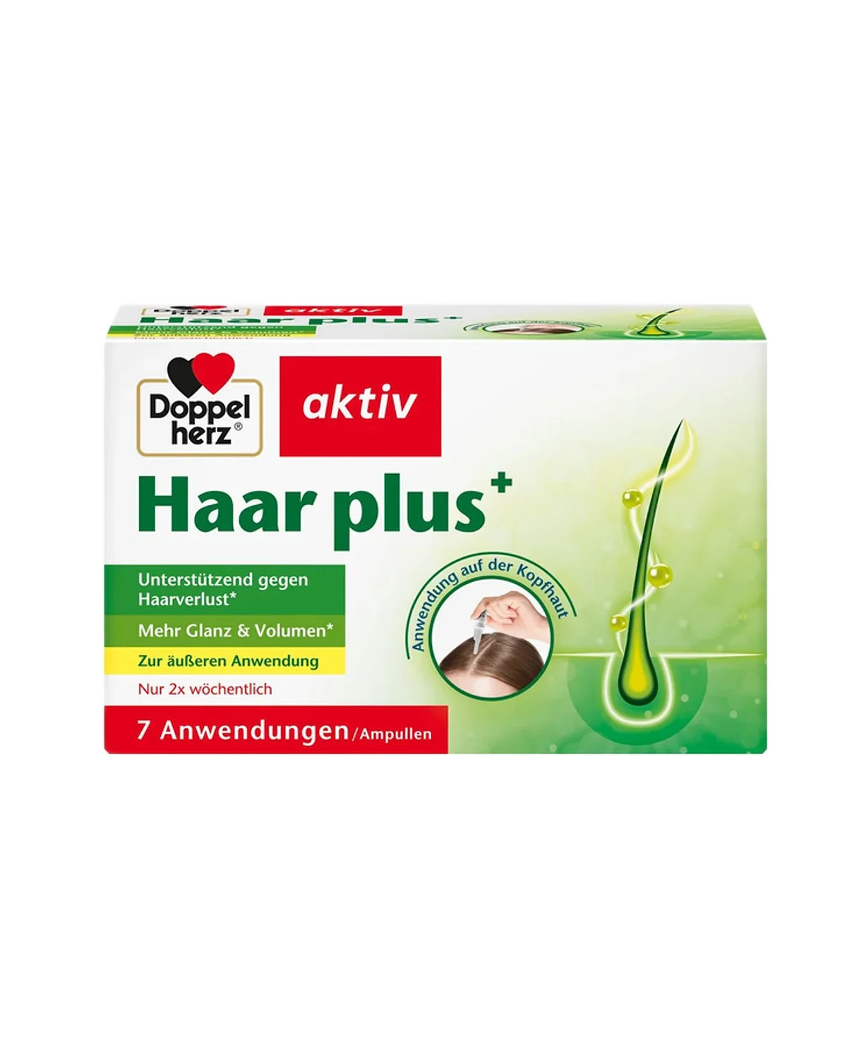Doppelherz Hair Plus Anti-Hair-Loss Scalp Ampoules 7 ampoule