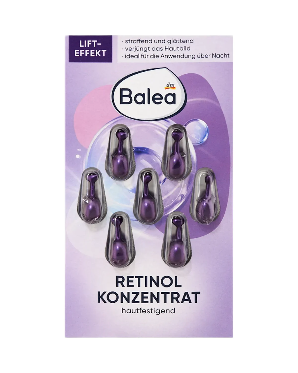 Balea Konzentrat Retinol Concentrate Ampoules 7 ampoule Retinol